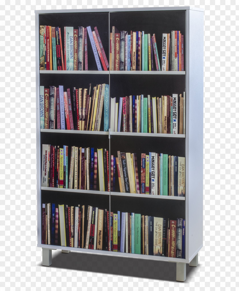 Shelf Bookcase Furniture Library Clip Art PNG