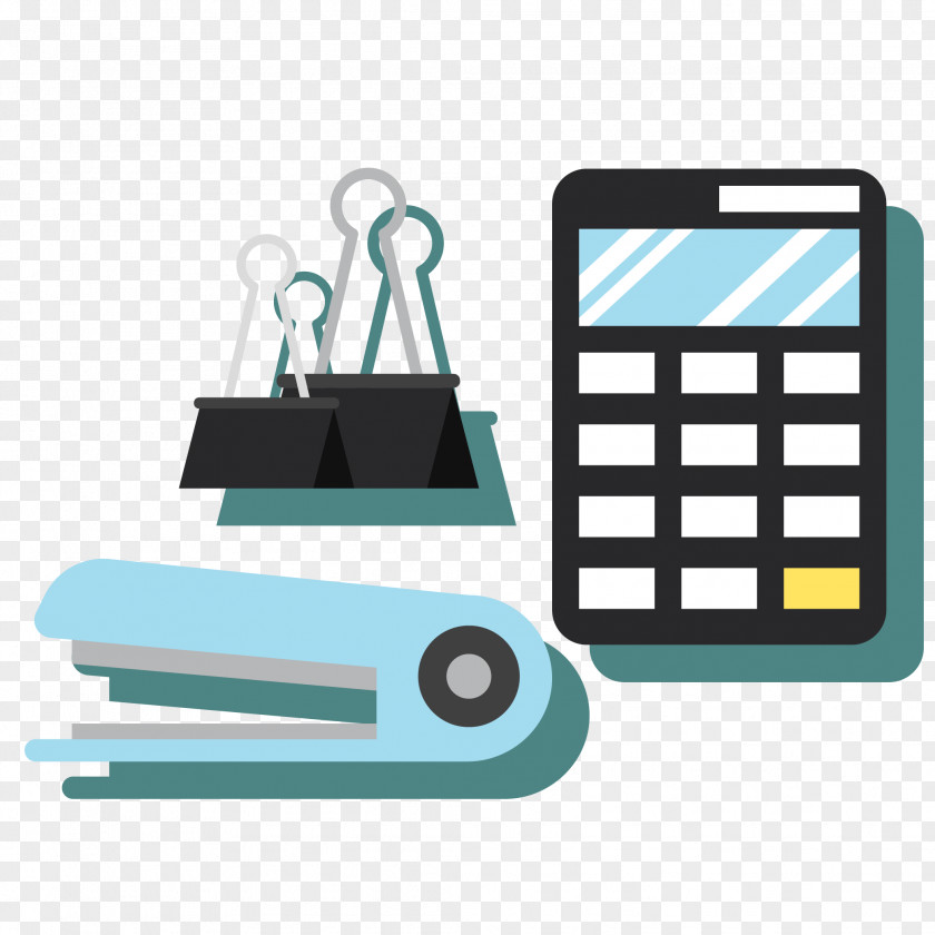 Vector Clip Calculator Pencil Case PNG