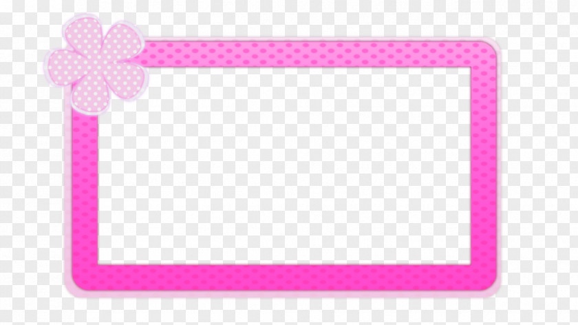 Candy Border Picture Frames Line Pink M Pattern PNG