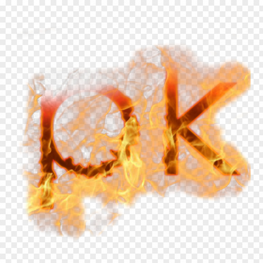 Fire PK Text PNG