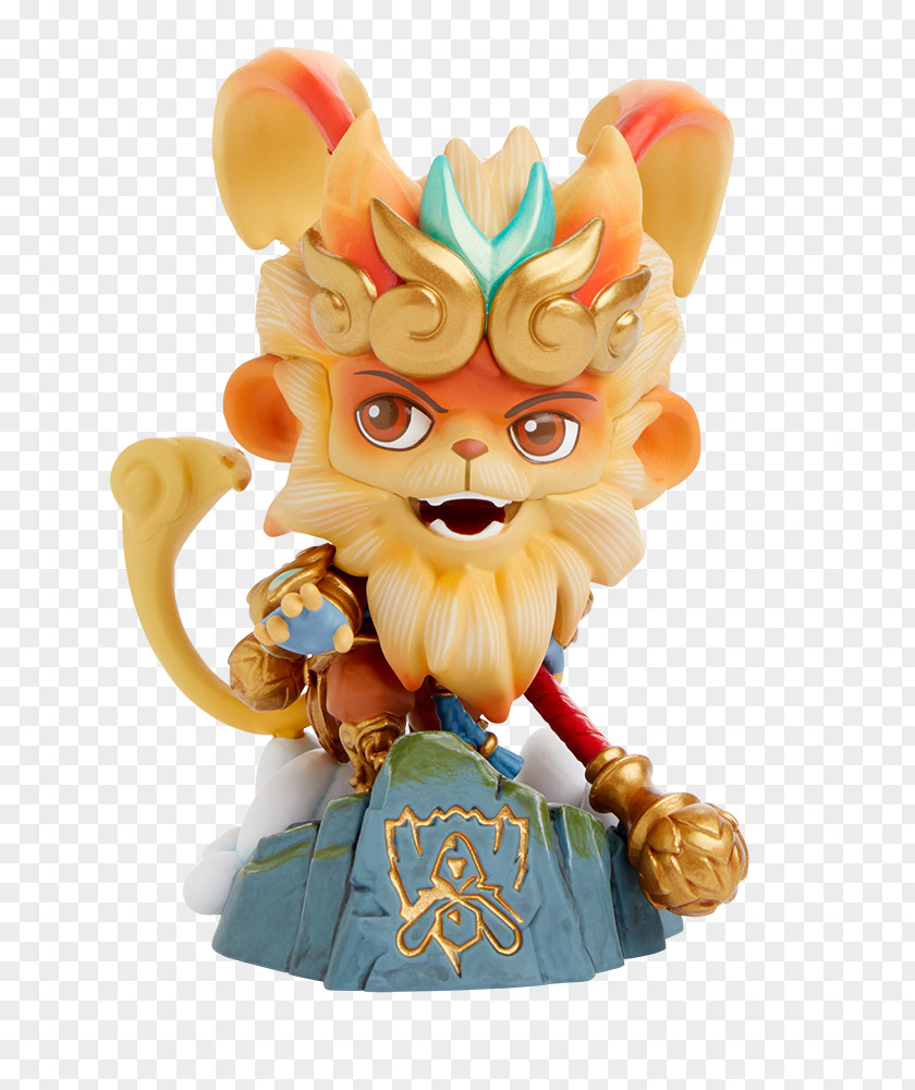 League Of Legends 2017 World Championship Sun Wukong Riot Games Figurine PNG