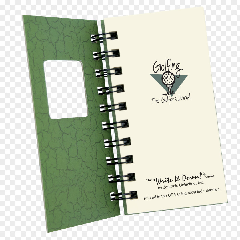 Mini Golf Notebook Diary Journal Blog Paper PNG