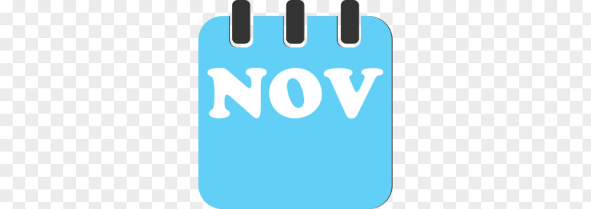 November Cliparts Calendar Clip Art PNG