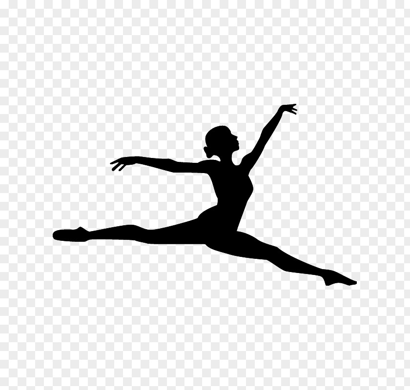 Silhouette Sport Dance Gymnastics PNG