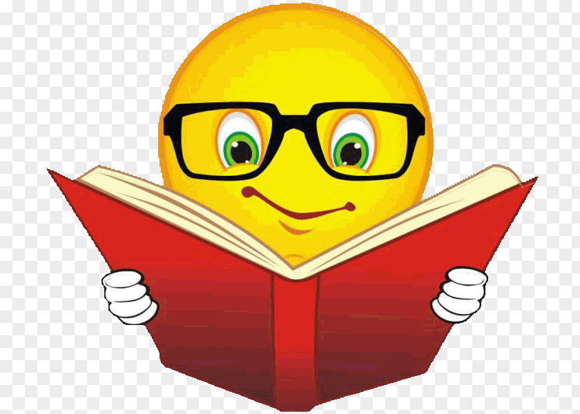 Book Emoticon Reading Emoji Smiley PNG