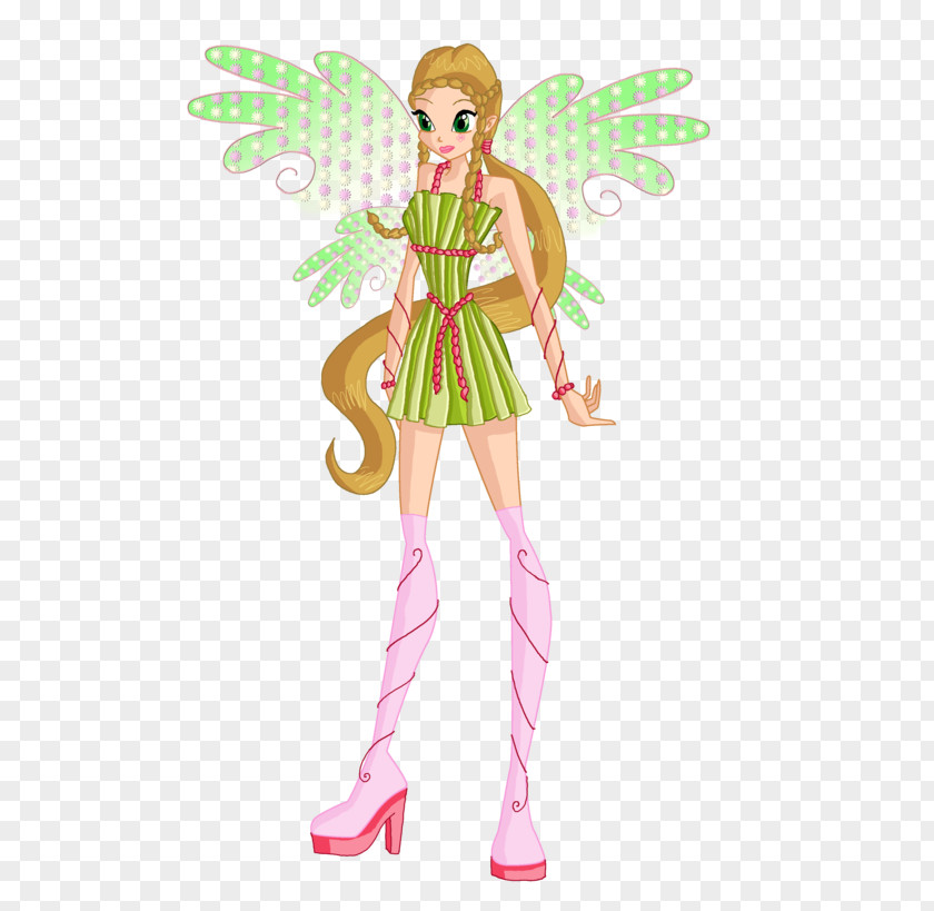 Coffee Background Fairy Costume Design Barbie Cartoon PNG
