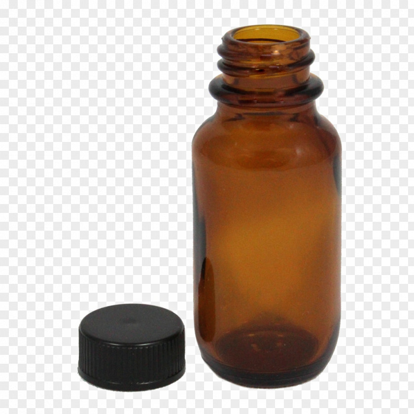 Glass Cap Bottle Liquid PNG