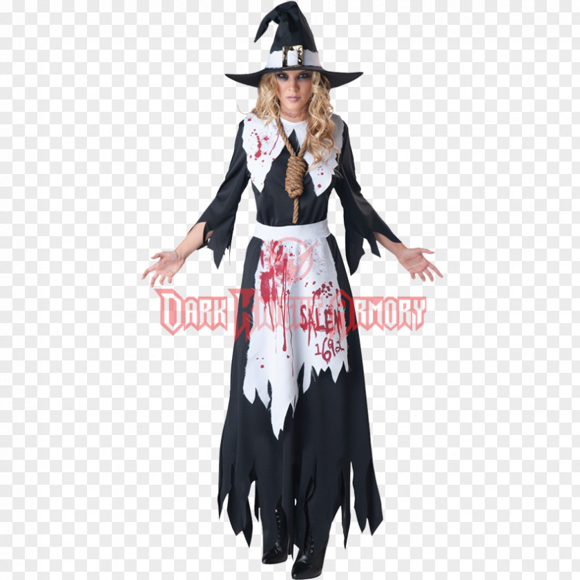 Halloween Salem Witch Trials Costume Witchcraft PNG