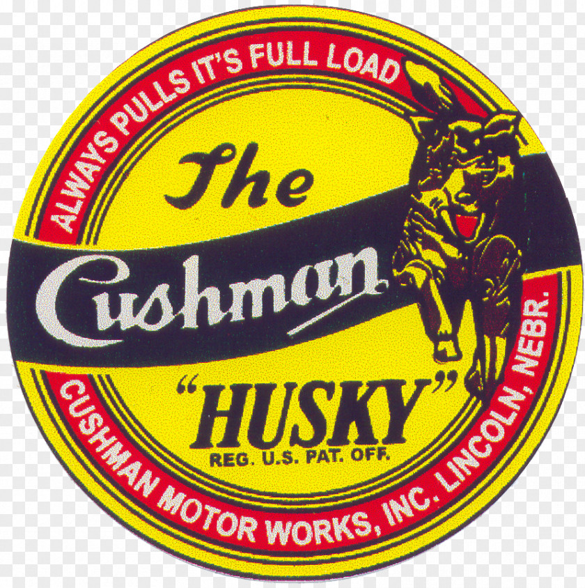 Scooter Label Logo Cushman PNG