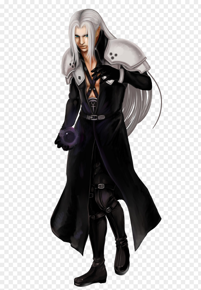 Sephiroth Character Figurine Fiction PNG