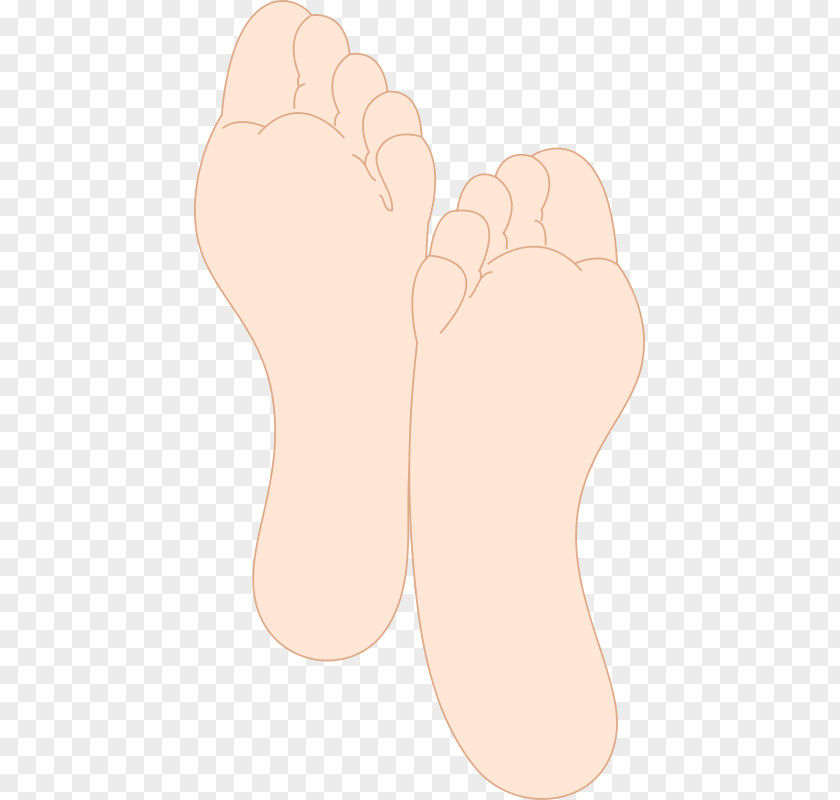 Thumb Foot Toe Sole PNG