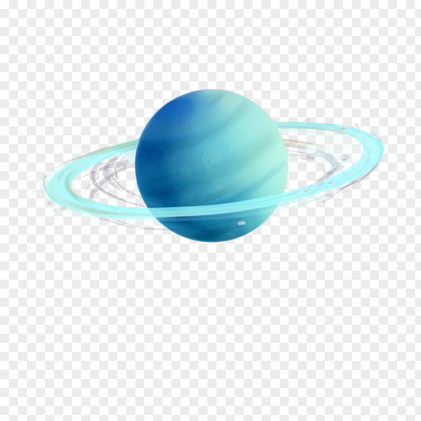 Vector Blue Galaxy Planet Cartoon Download PNG