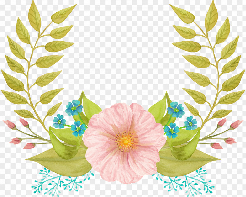 Watercolor Painting Logo Clip Art Design Image PNG