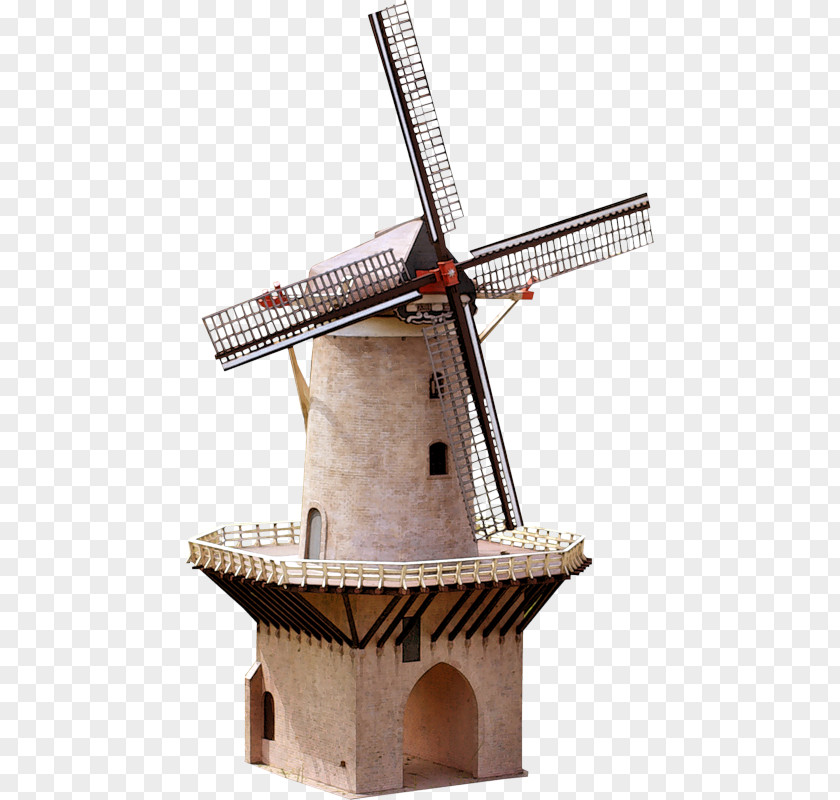 Windmill Netherlands Download Email PNG