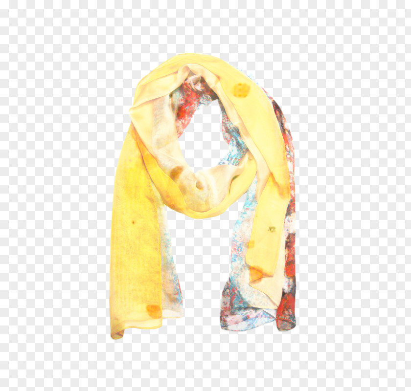 Wrap Shawl Yellow Background PNG