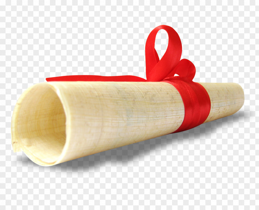 Creative Graduation Kraft Paper Stock Photography Scroll PNG