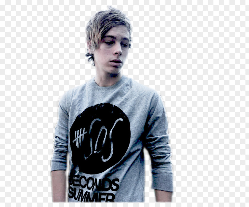 Luke Hemmings 5 Seconds Of Summer T-shirt PNG