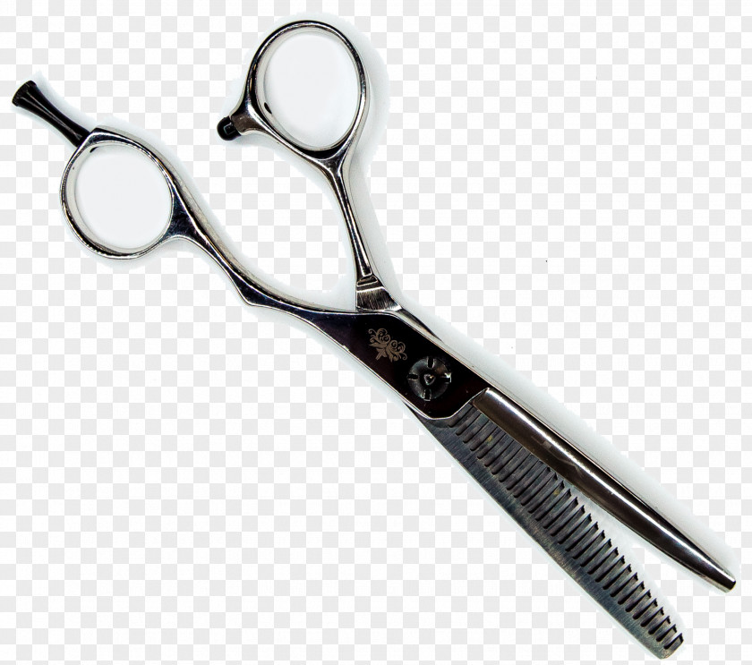 Okra Scissors Hair-cutting Shears Tool PNG