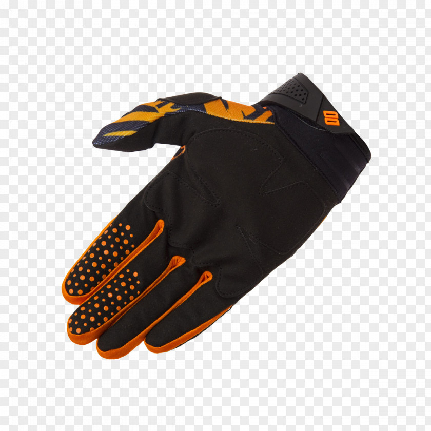 Orange Cross Glove Safety PNG