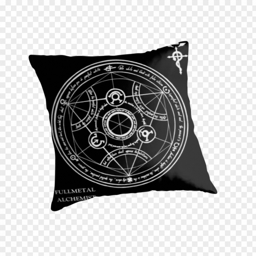 T-shirt Cufflink Cushion Throw Pillows Fullmetal Alchemist PNG