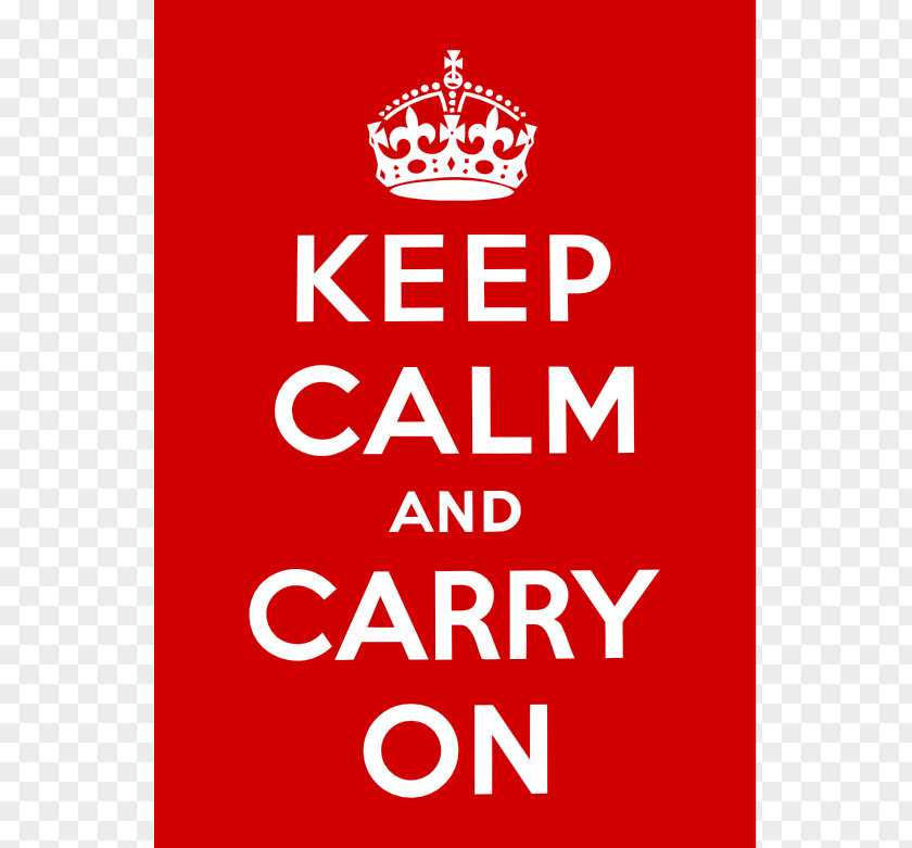 Calm Cliparts United Kingdom Keep And Carry On Paper Poster PNG