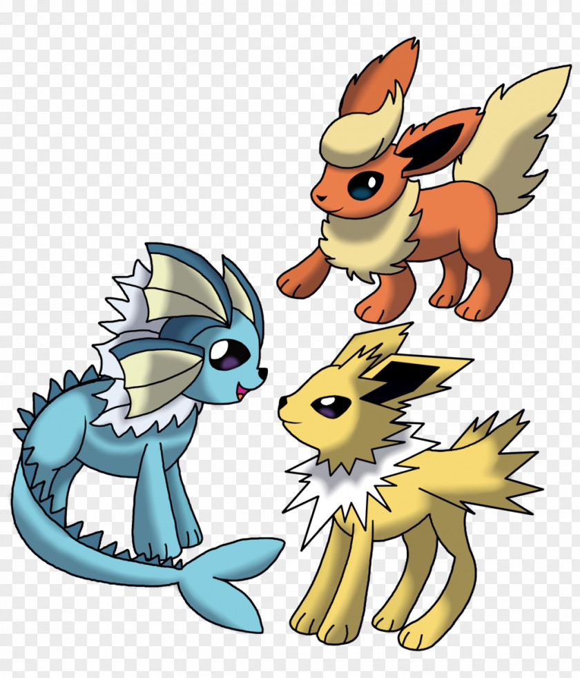 Pokemon Pokémon X And Y Vaporeon Flareon Jolteon Eevee PNG