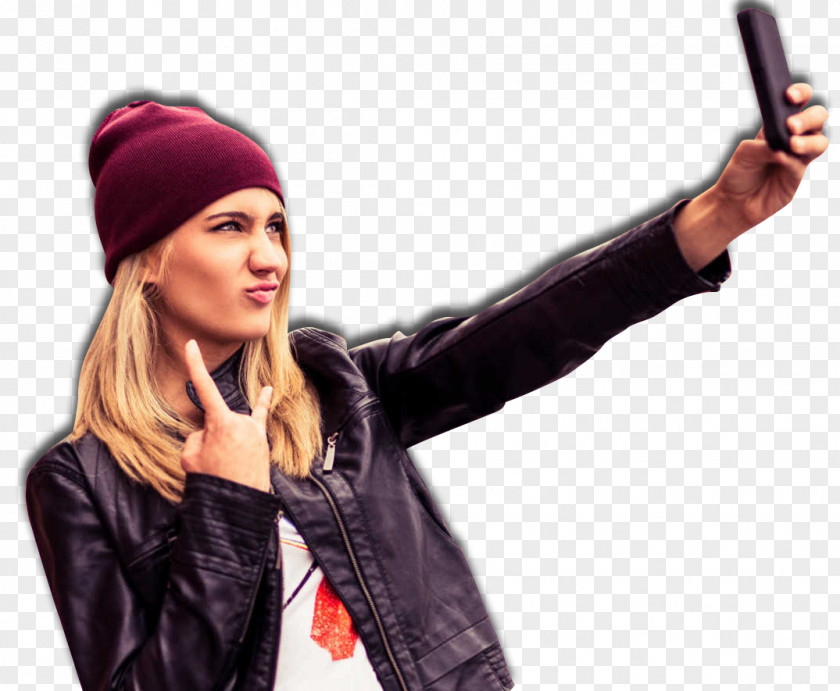 Social Media Selfie YouTube Woman PNG