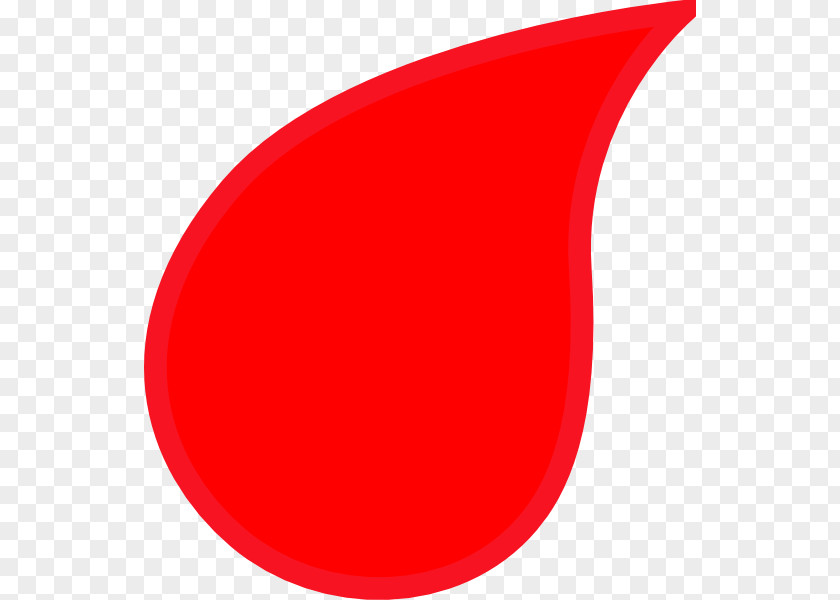 A Drop Of Blood Line Angle PNG