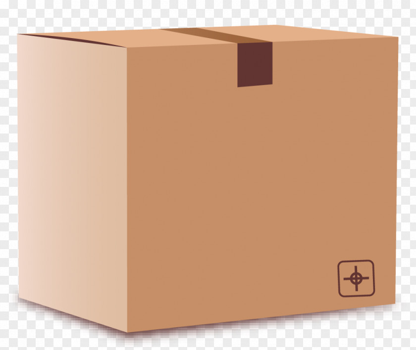Design Package Delivery Cardboard Packaging And Labeling PNG