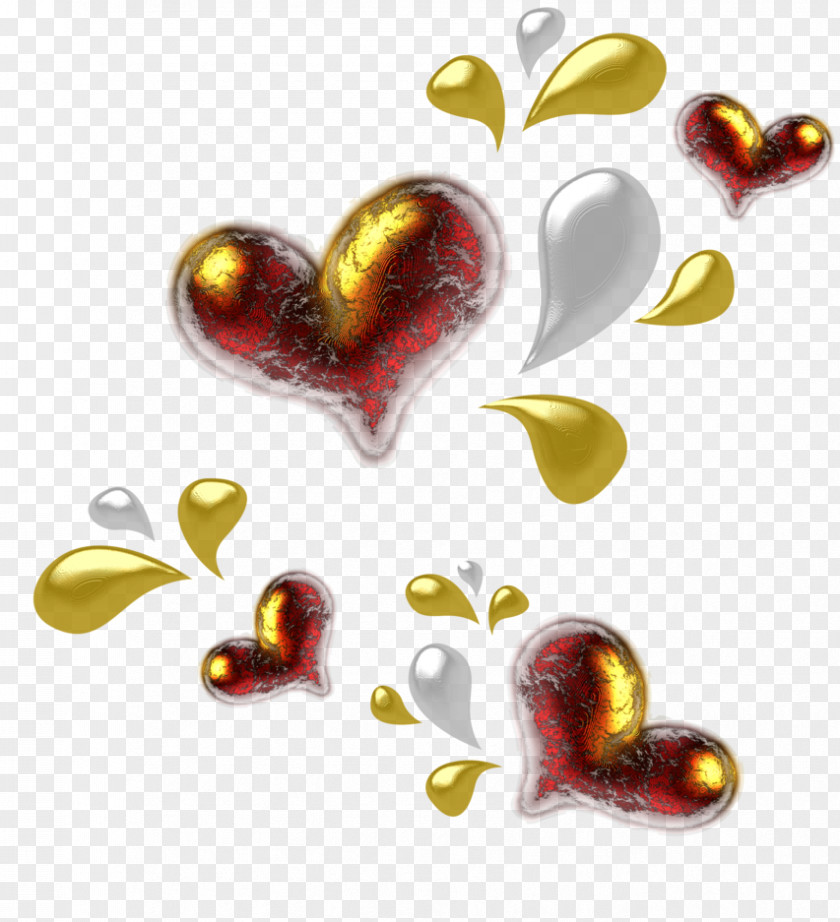HEARTS Drawing Body Jewellery Skunk PNG