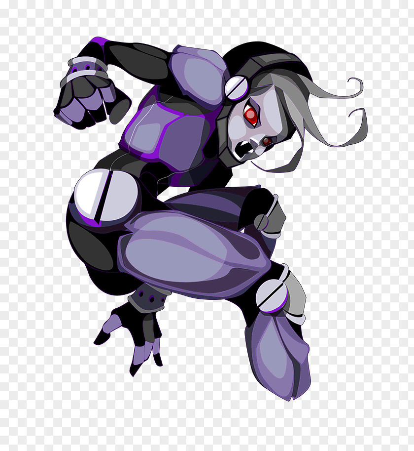 Horse Urban Rivals Robot Purple PNG