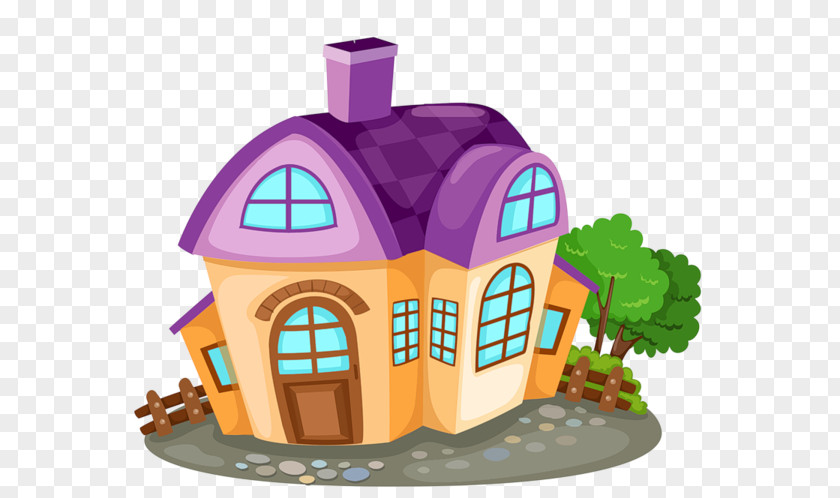 House Drawing Cartoon PNG