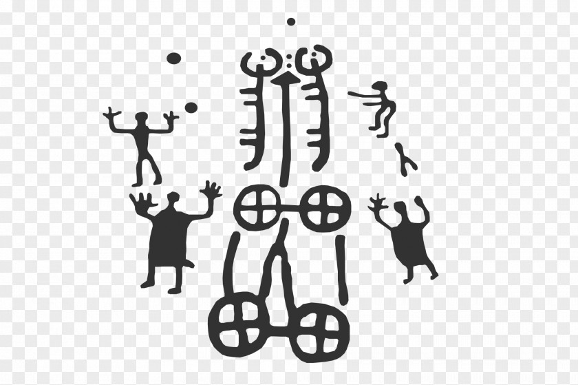Petroglyph Symbols Nordic Bronze Age Trundholm Sun Chariot Tanumshede PNG