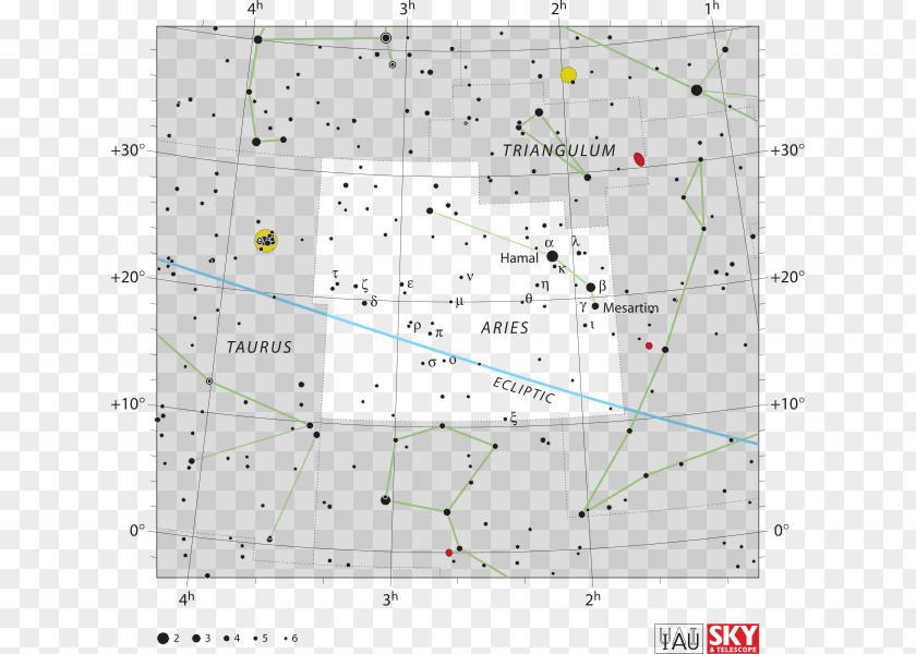 Aries Zodiac Star Chart Alpha Arietis Constellation PNG