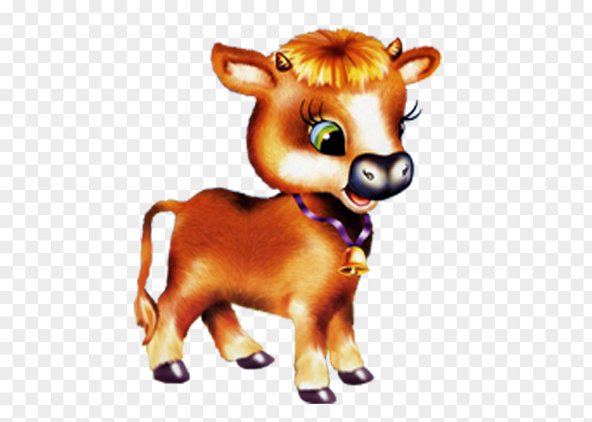 Mavericks With Bells Cattle Calf Painting Drawing Clip Art PNG