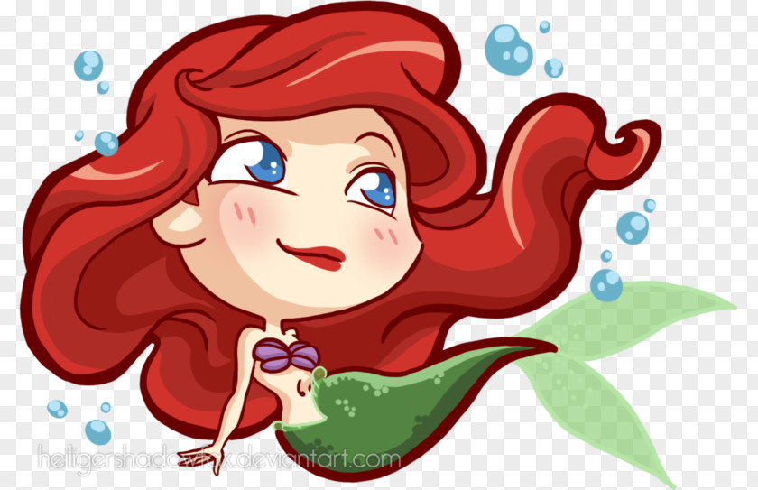 Mermaid Ariel Chibiusa Drawing PNG