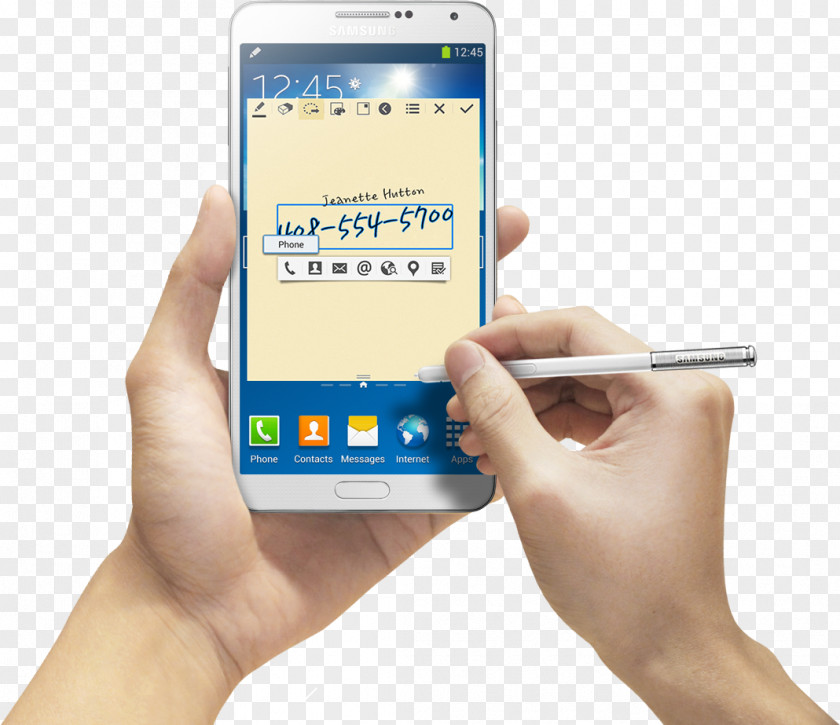 Samsung Galaxy Note 10.1 Stylus Android Touchscreen PNG