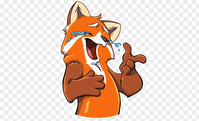 Sticker Telegram Grumpy Cat Fox Clip Art PNG
