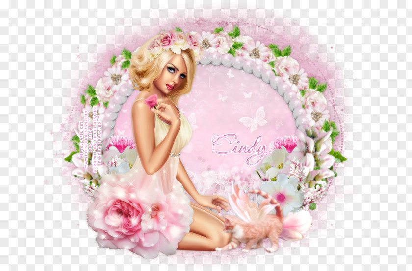 Barbie Floral Design Cut Flowers Flower Bouquet PNG