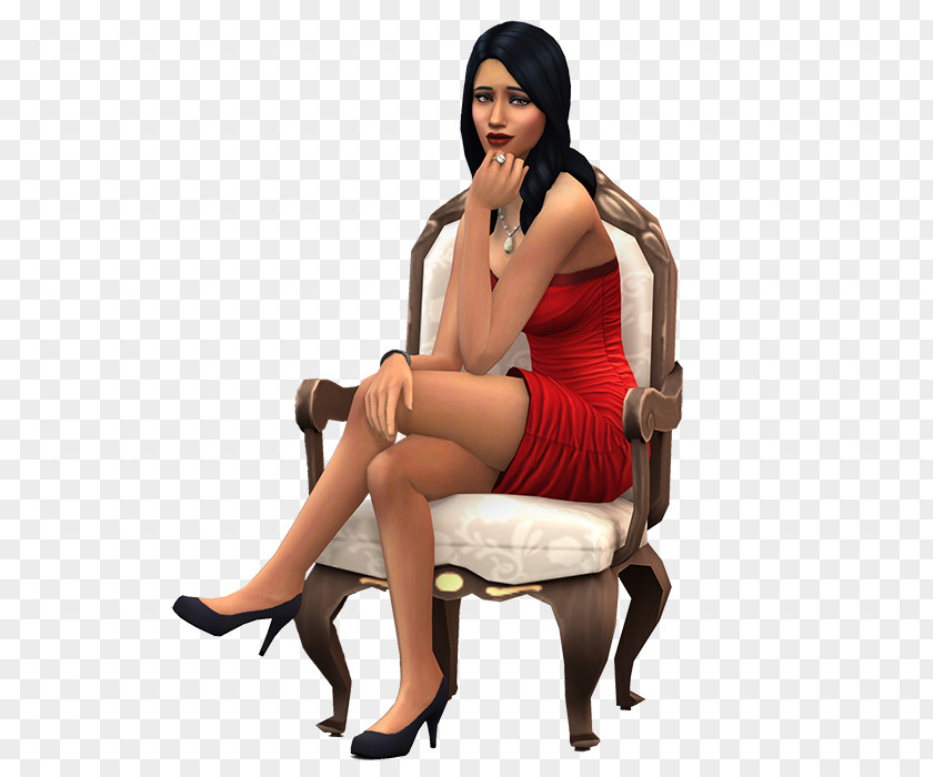 Elvira Kunis The Sims 4 Social Urbz: In City PNG