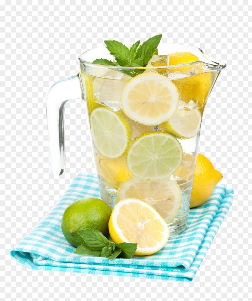 Lemon Ice Drink Bottle Juice Spritzer Lemon-lime Lemonade PNG
