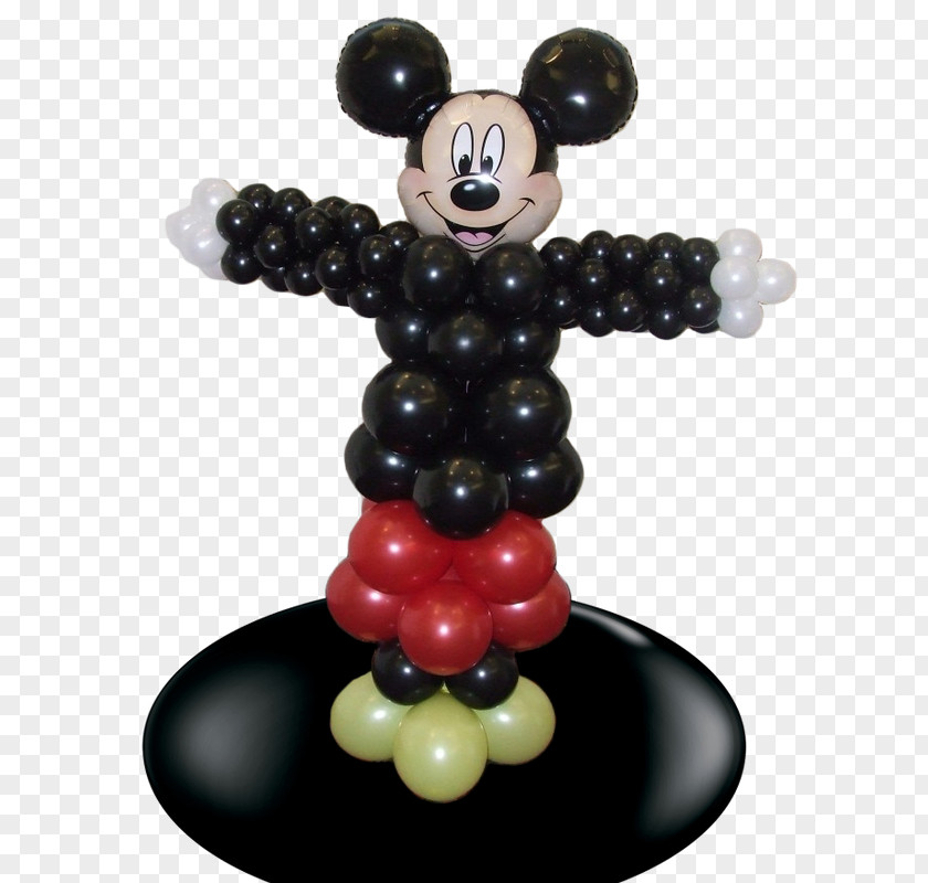Mickey Mouse Minnie Balloon Sculpture PNG