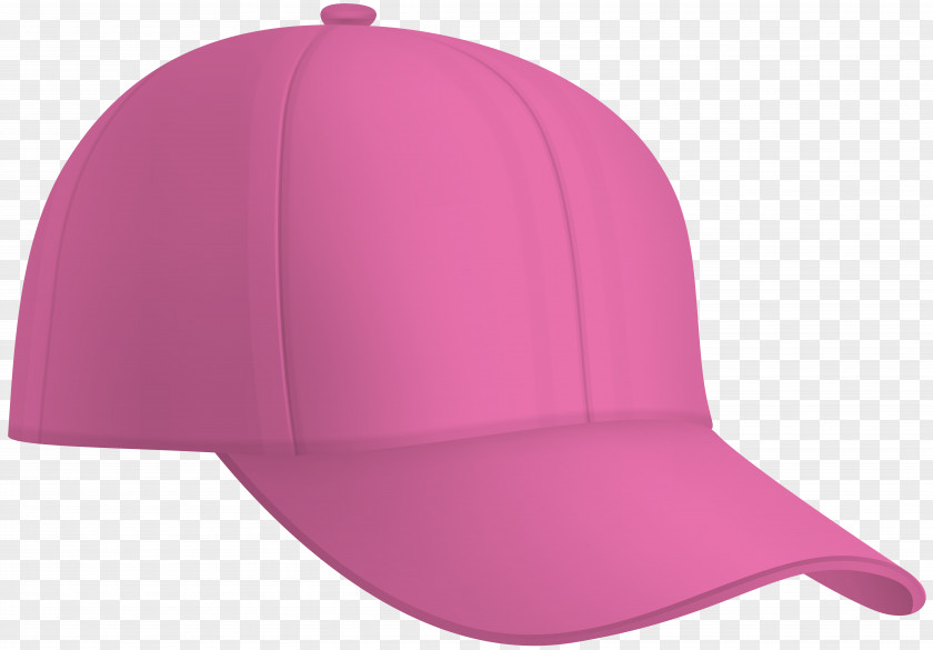 Baseball Cap Pink Clip Art Image PNG