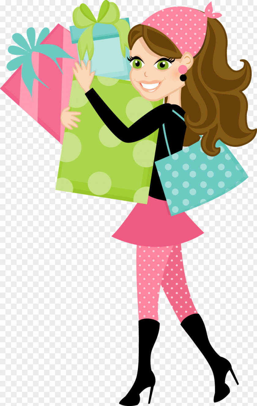 Beauty Shopping Etsy Gift Clip Art PNG
