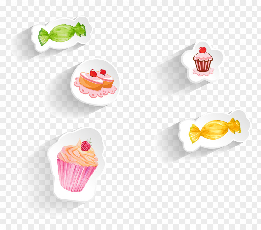 Cartoon Candy Petit Four PNG