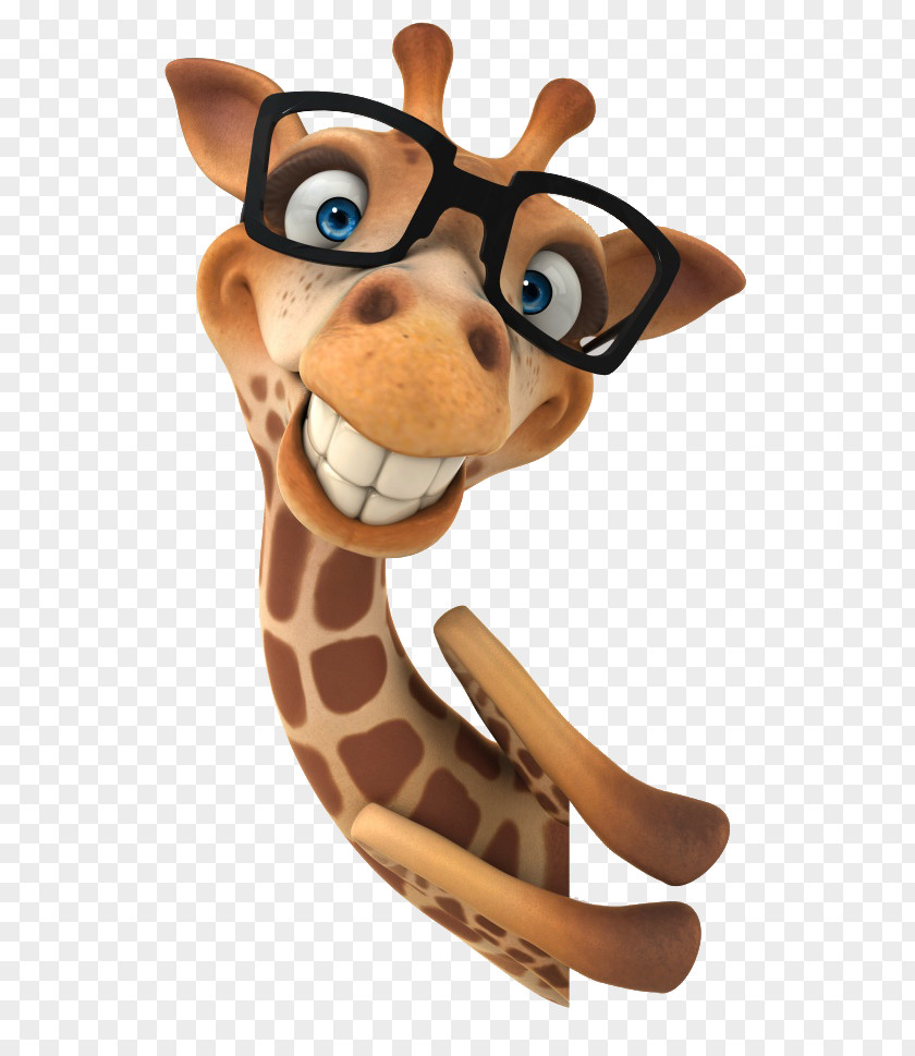 Cute Giraffe T-shirt Stock Photography Cartoon Illustration PNG