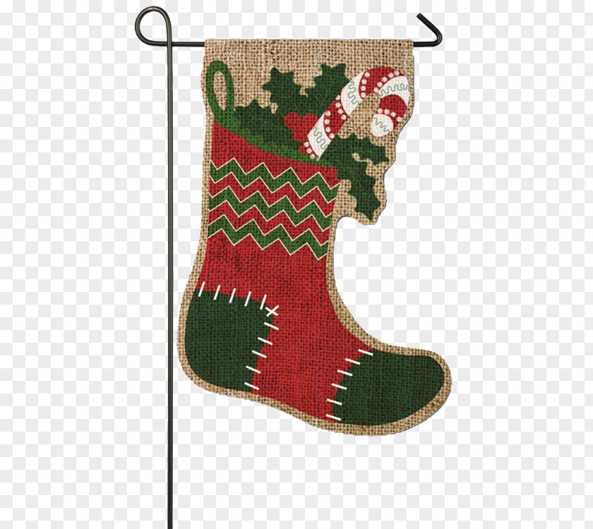 Flocos De Neve Christmas Stockings Santa Claus Ornament Light PNG