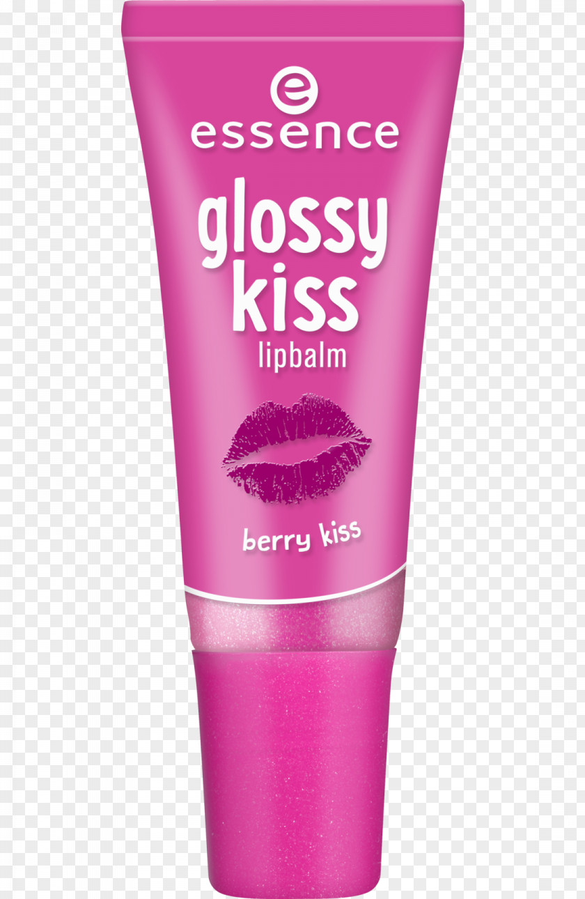 Kiss Lip Balm Cream Lotion Cosmetics PNG