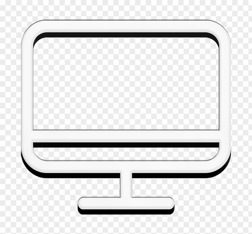 Rectangle Display Device Multimedia Icon Monitor Technology PNG