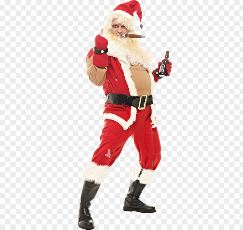 Santa Claus Costume Party Suit Halloween PNG